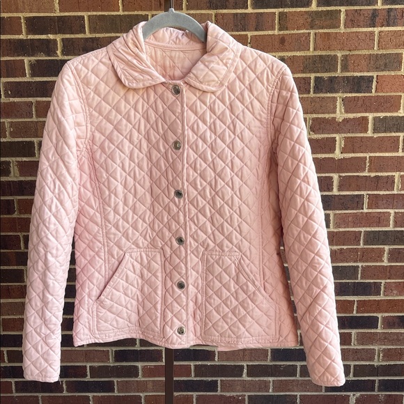 Lauren Ralph Lauren Jackets & Blazers - Lauren Ralph Lauren Light Pink Quilted Puffer Jacket